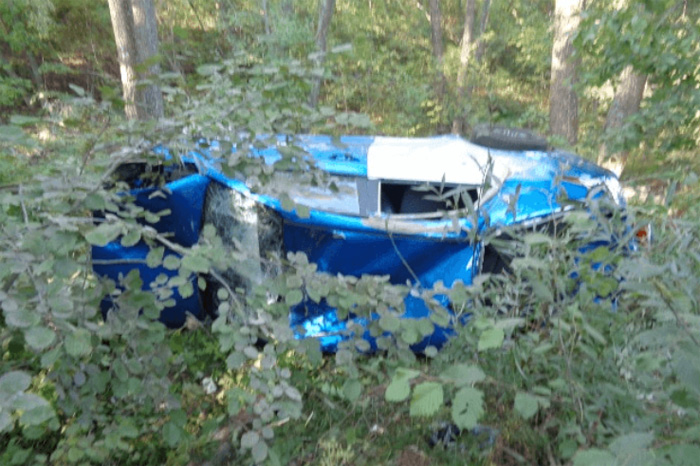 Авария в Мелеузовском районе: опрокинулся Hyundai Solaris, двое пассажиров получили травмы