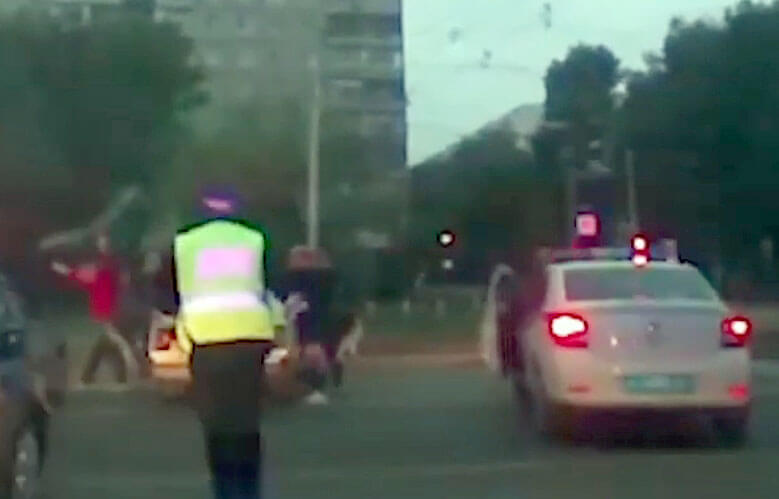 В Уфе подростки угнали автомобиль и устроили погоню с ДПС | видео