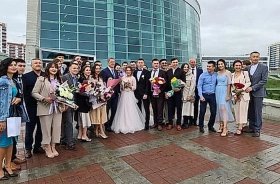 Хабиров стал внезапным гостем на свадьбе уфимцев