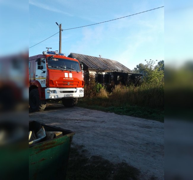 В Давлекановском районе в собственном доме сгорел пожилой мужчина