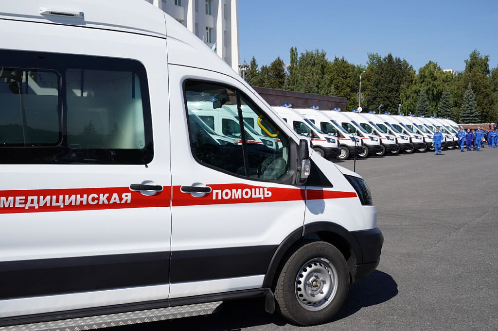 Башкирия получила 21 машину скорой медпомощи