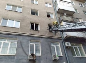 В Уфе, в одной из квартир, вспыхнул пожар, было эвакуировано 29 человек