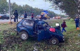 Авария на трассе Уфа-Оренбург: пожилая семья вылетела на автомобиле в кювет