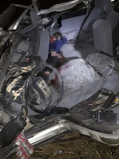 Авария в Хайбуллинском районе: водитель ВАЗ-2110 на скорости влетел в «КамАЗ»