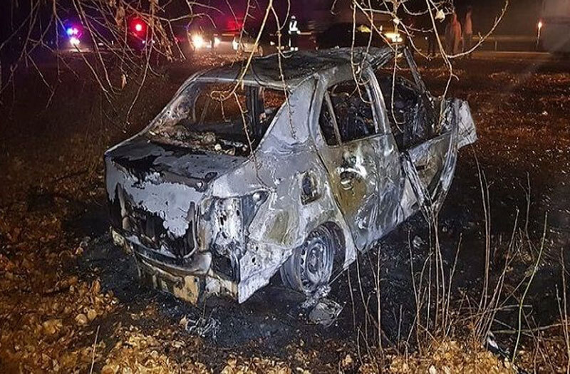 Авария в Стерлитамакском районе: молодой человек сгорел в машине после ДТП