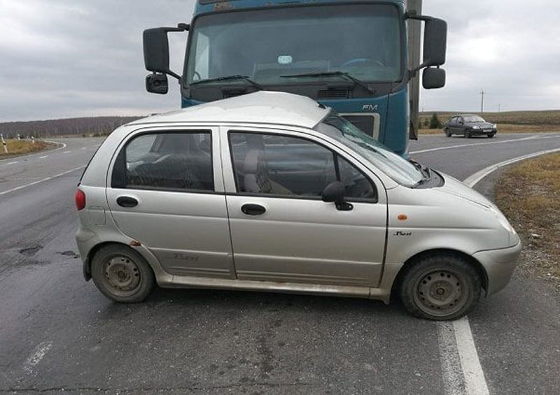 Авария в Мечетлинском районе: водитель грузовика сбил пенсионерку на Daewoo Matiz, женщина погибла
