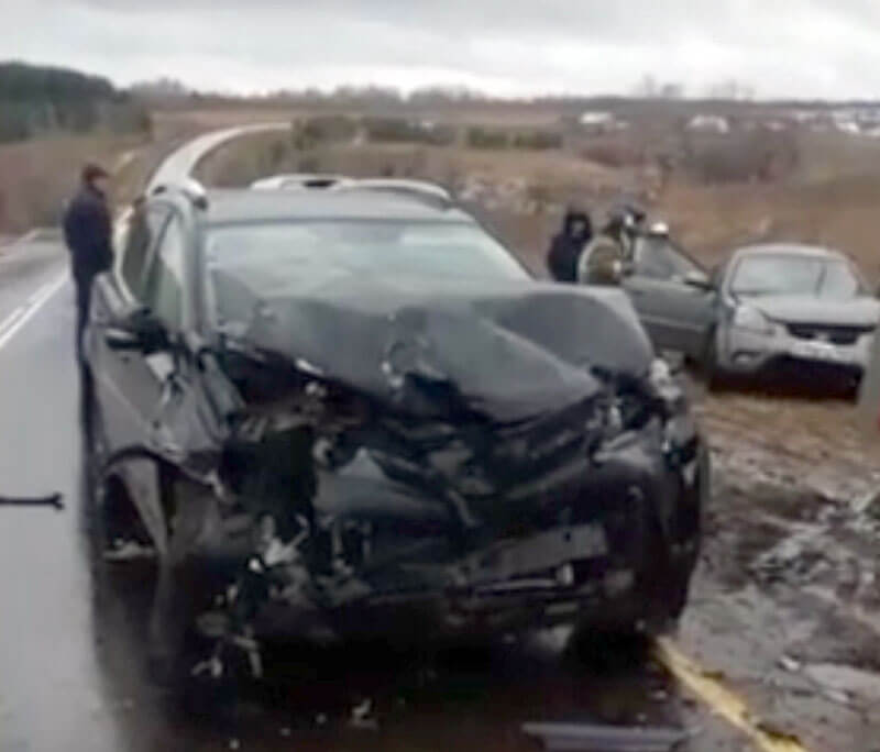 Авария в Дюртюлинском районе: водитель «Киа Рио» погиб, столкнувшись со встречной «Тойота Рав 4» | видео