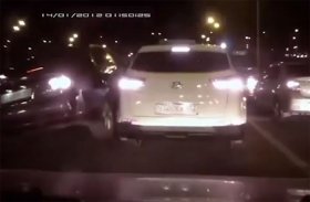 В Уфе пьяный угонщик устроил массовую аварию с 15 автомобилями | видео