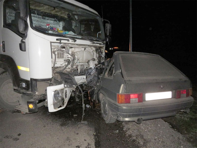 Авария в Аургазинском районе: столкнулись встречные Hyundai Solaris, грузовик и «ВАЗ-2114», погибла женщина | видео