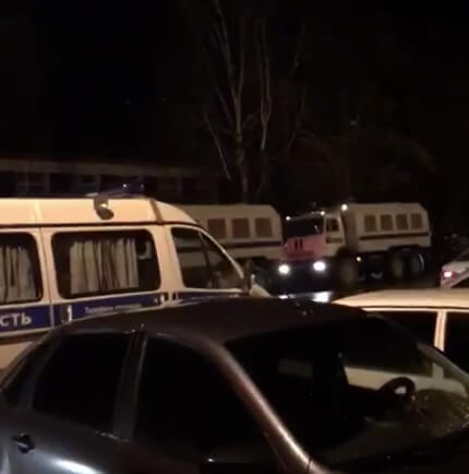 В Кармаскалинском районе произошло жесткое задержание около 50 человек | ВИДЕО