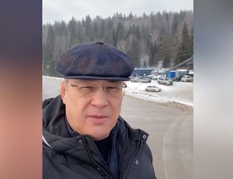 Хабиров побывал на месте строительства дороги Бирск — Тастуба – Сатка в Караидельском районе | видео