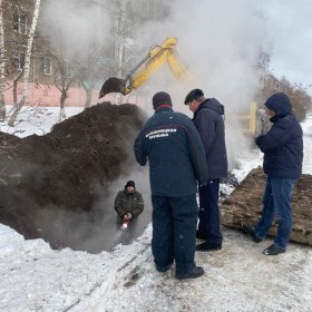 Жители Белорецка остались без тепла из-за аварии на теплотрассе