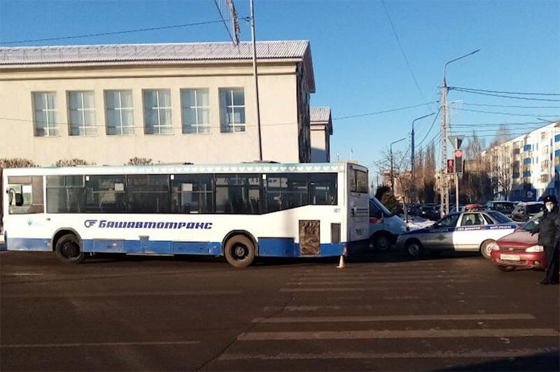 В Нефтекамске пассажирский автобус насмерть сбил пенсионерку