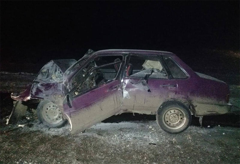 Авария в Гафурийском районе: водители Datsun ON-DO и ВАЗ-21099 попали в больницу после столкновения