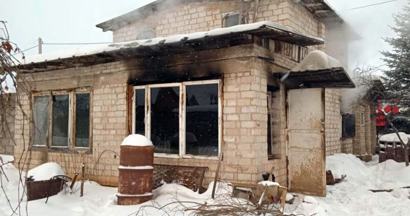 В Чишминском районе в пожаре погибли мужчина и женщина