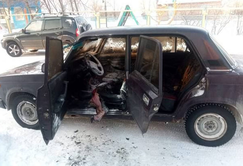 В Бакалинском районе из-за обогревателя загорелось водительское кресло в автомобиле