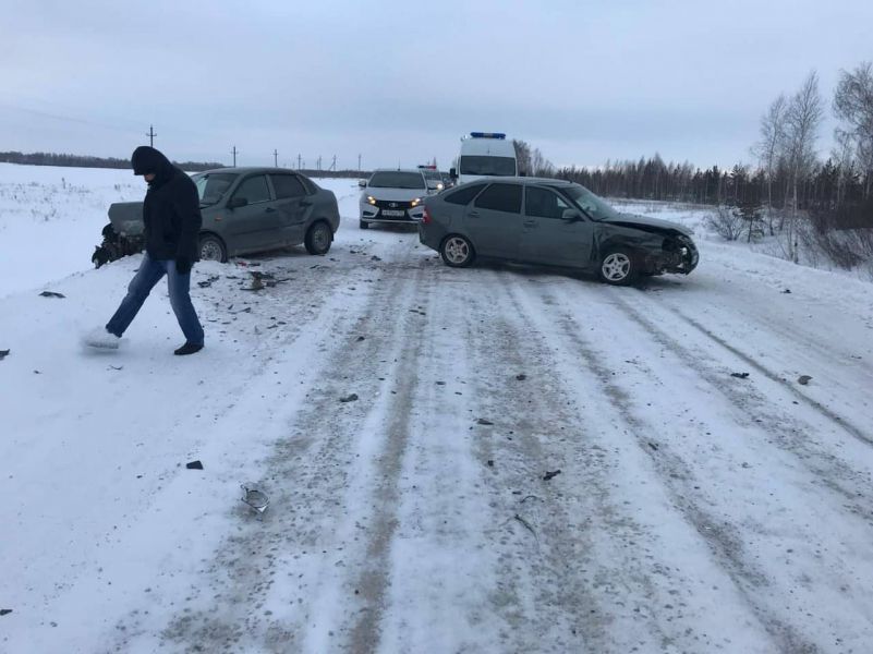 В Белебеевском районе две пожилых пассажирки пострадали в аварии