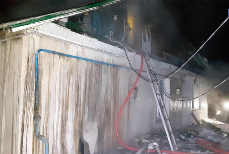В Белебеевском районе мужчина едва не спалил дом, обогреваясь костром на кухне