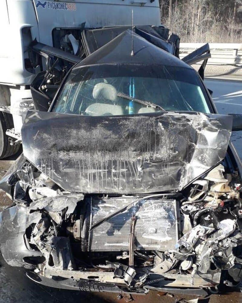 ДТП в Уфе: водитель грузовика спровоцировал массовую аварию