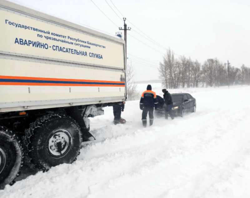 50 населенных пунктов Башкирии оказались в снежной ловушке
