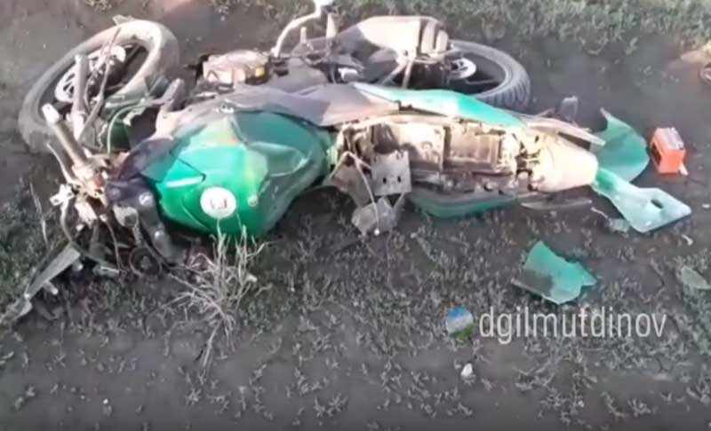 Авария в Хайбуллинском районе: мотоциклист едва не погиб в ДТП с автомобилем