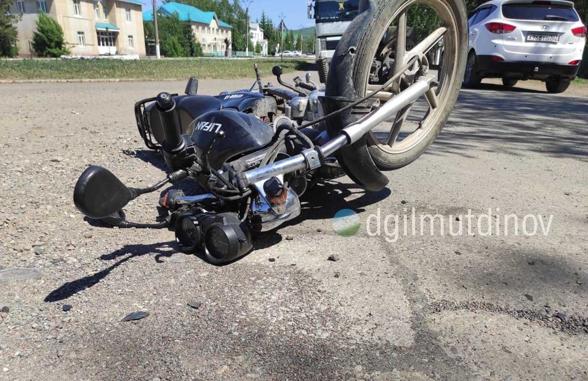 Авария в Кугарчинском районе: школьник на скутере столкнулся со встречной "Шевроле Нива"