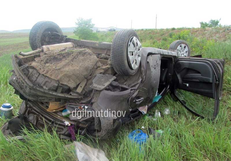Авария в Зианчуринском районе: на трассе опрокинулась легковушка, погибла пассажирка