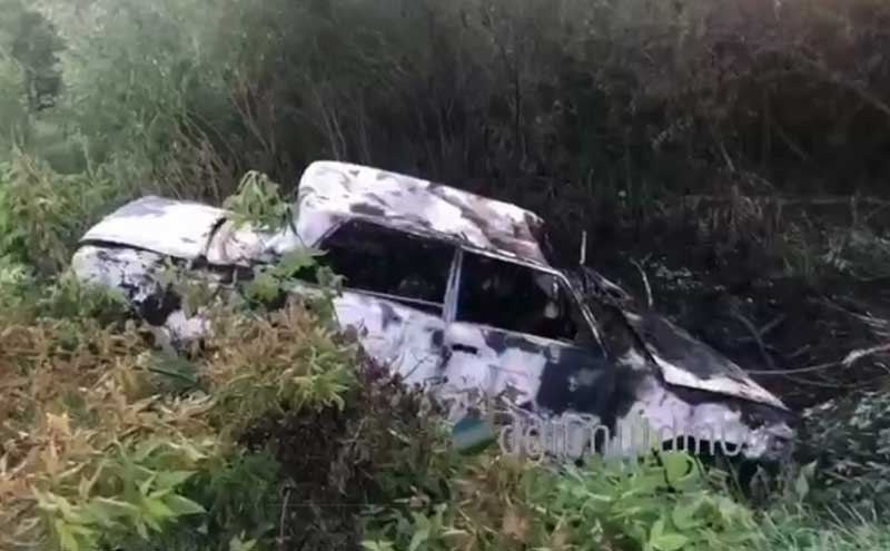 Авария в Мелеузовском районе Башкирии: ВАЗ-2106 съехал в кювет и загорелся, погиб водитель