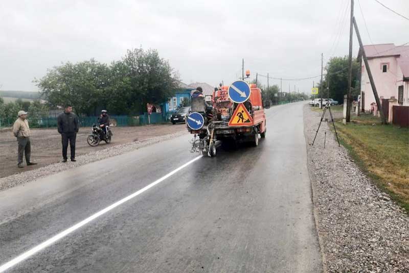 В Башкортостане отремонтировали дорогу в районе, где произошла авария с гужевой повозкой