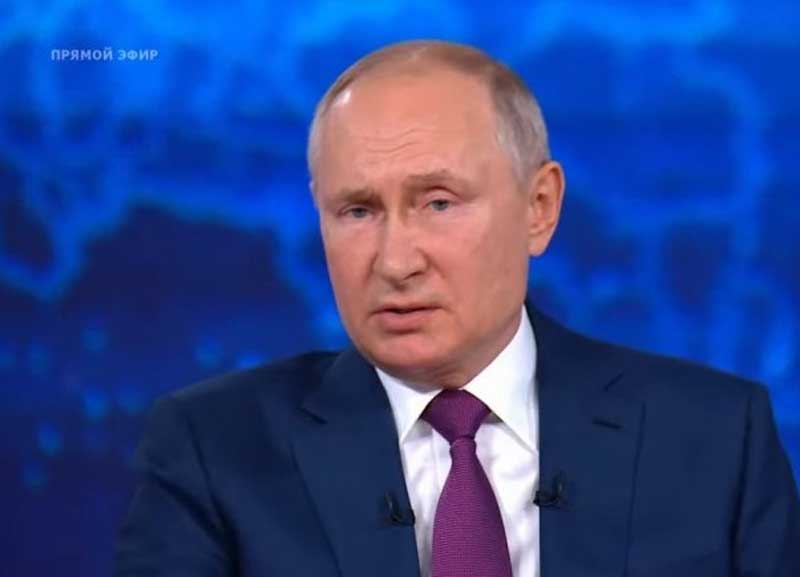 Путин в ходе Прямой линии ответил на вопрос из Уфы