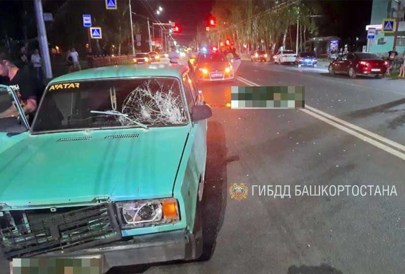 ДТП в Стерлитамаке: 19-летний водитель за рулем «ВАЗ-2107» задавил женщину