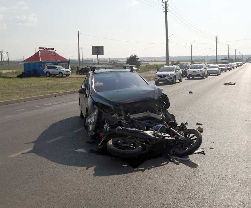 Авария в Салавате: погиб мотоциклист, столкнувшись с автомобилем "Peugeot 308”