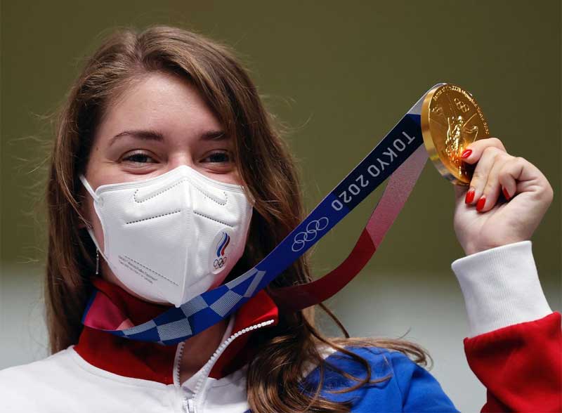Россия выиграла первую золотую медаль на Олимпиаде в Токио