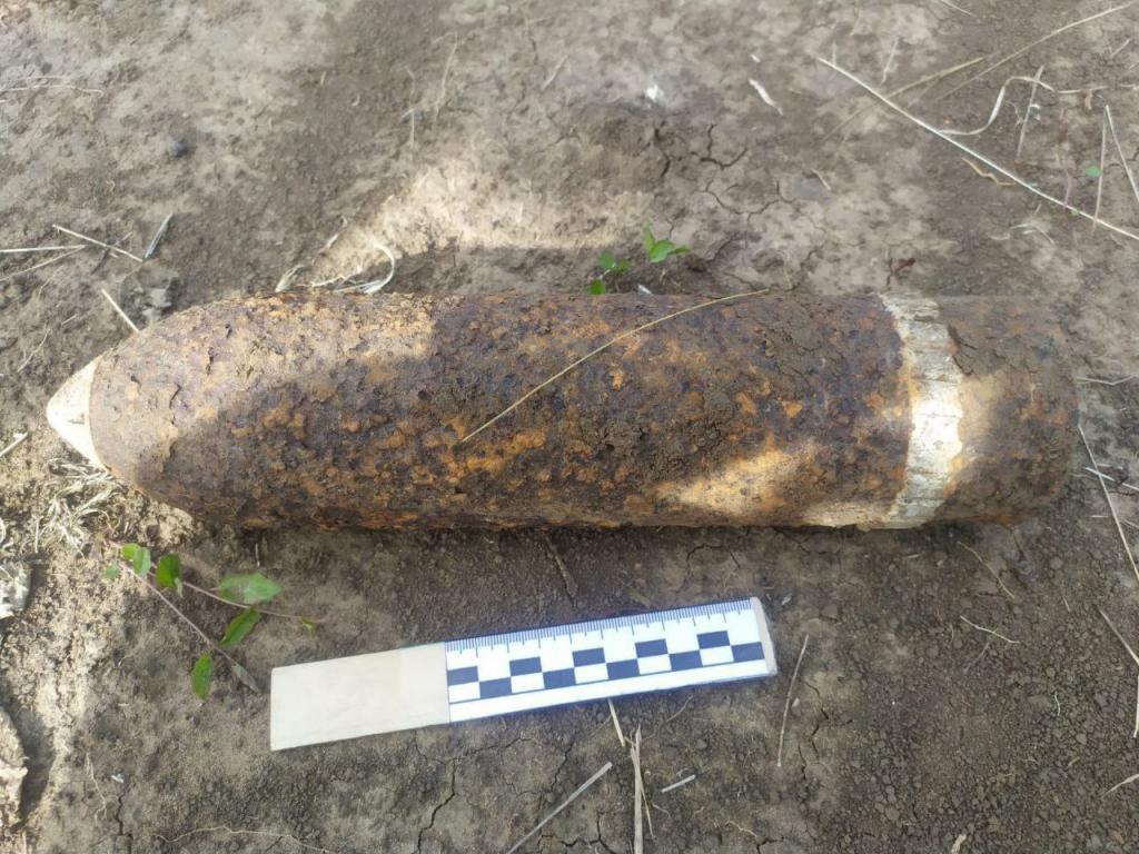 В Иглинском районе Башкирии тракторист нашел артиллеристский снаряд
