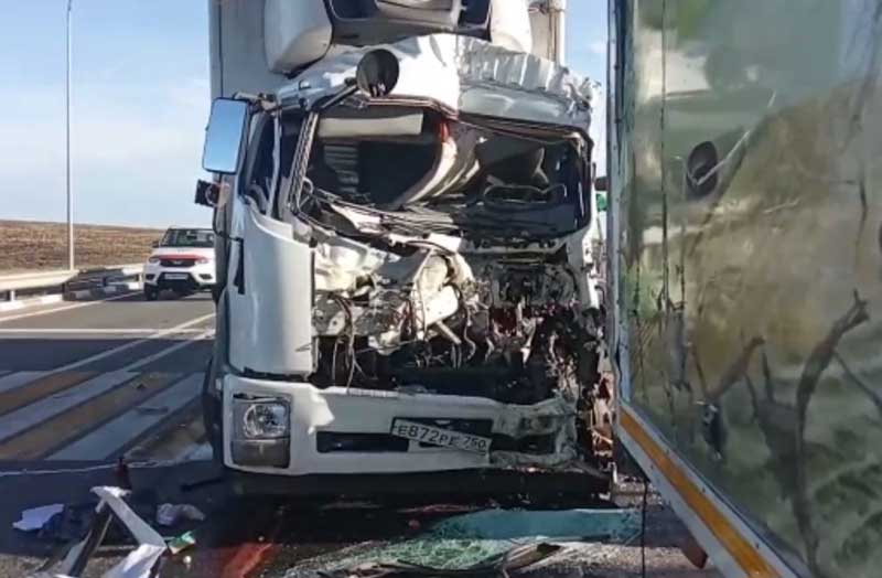 Смертельная авария в Кармаскалинском районе Башкирии: столкнулись два грузовика