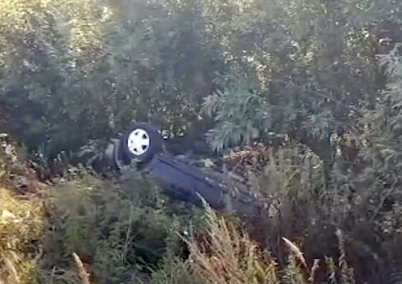 Авария под Уфой: пьяный водитель вылетел в кювет, погибла пассажирка (видео)