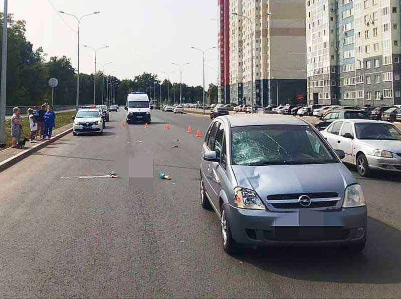 ДТП в Уфе: водитель "Opel Meriva" насмерть сбил женщину