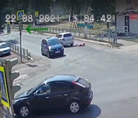 Авария в Башкирии: в Кумертау пострадали 4 человека, во время столкновении двух встречных авто (видео)