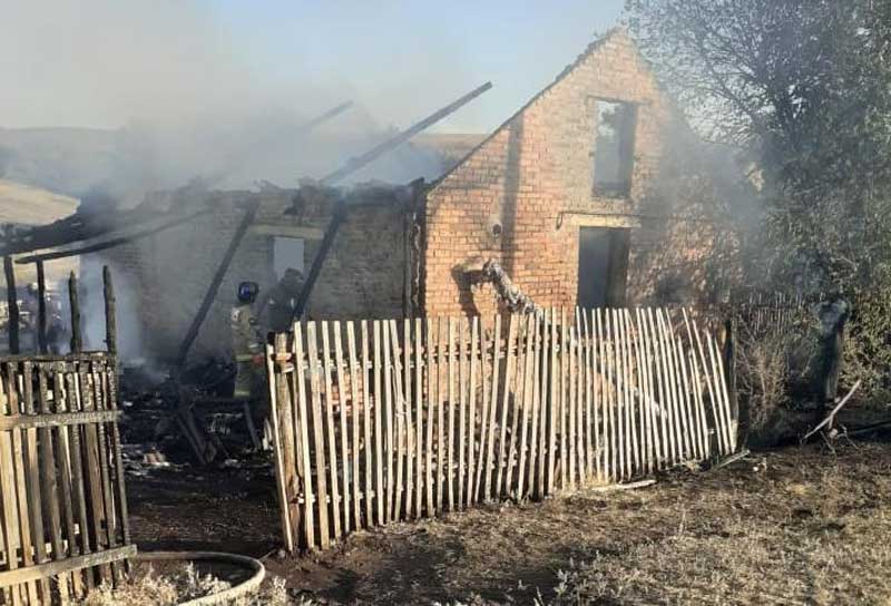 В Башкирии на месте пожара обнаружили тело женщины