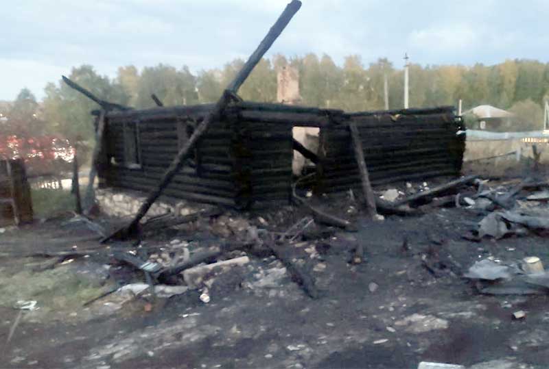 В Учалинском районе Башкирии в пожаре погиб ребенок