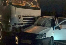 Авария в Башкирии: в Туймазинском районе за рулем "KIA Rio" погибла женщина