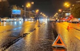 В Уфе недалеко от Госцирка насмерть сбили пешехода (видео)