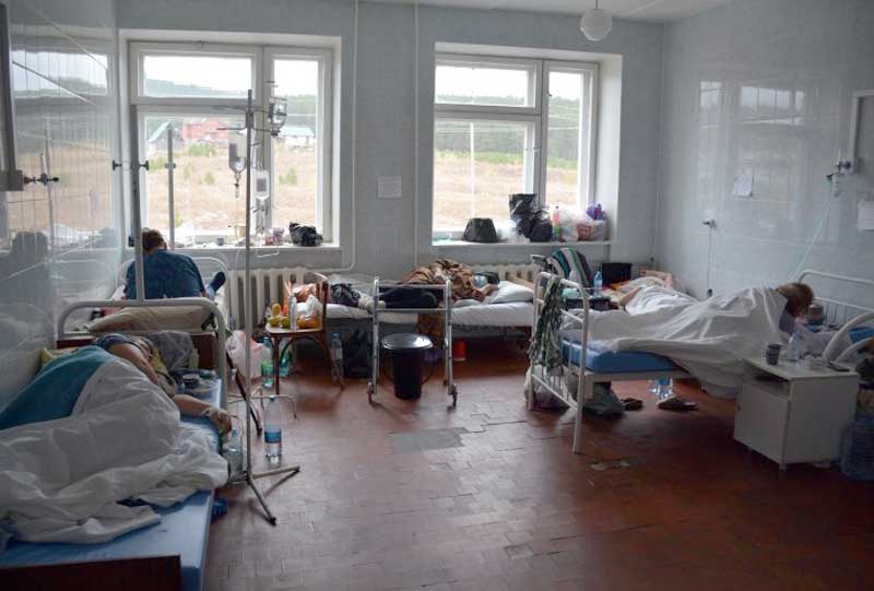 В одном из городов Башкирии больницы заполнены больными коронавирусом