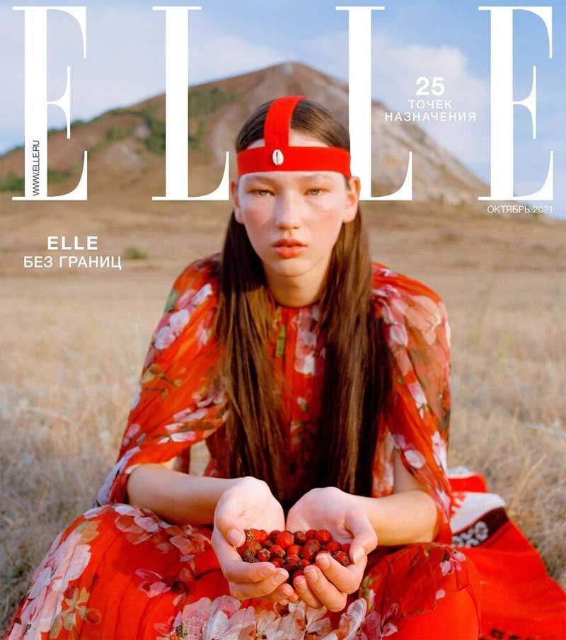 Шихан Торатау попал на обложку модного женского журнала ELLE