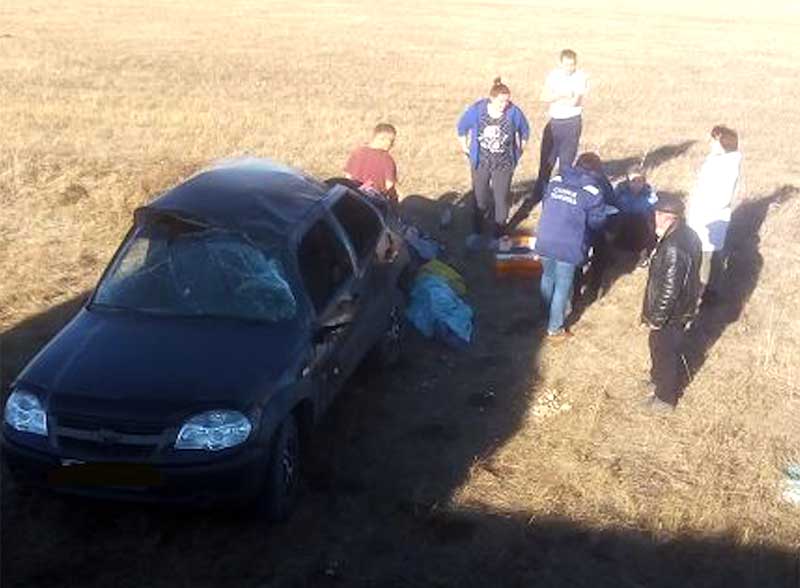 В Башкирии в аварии пострадали пять человек