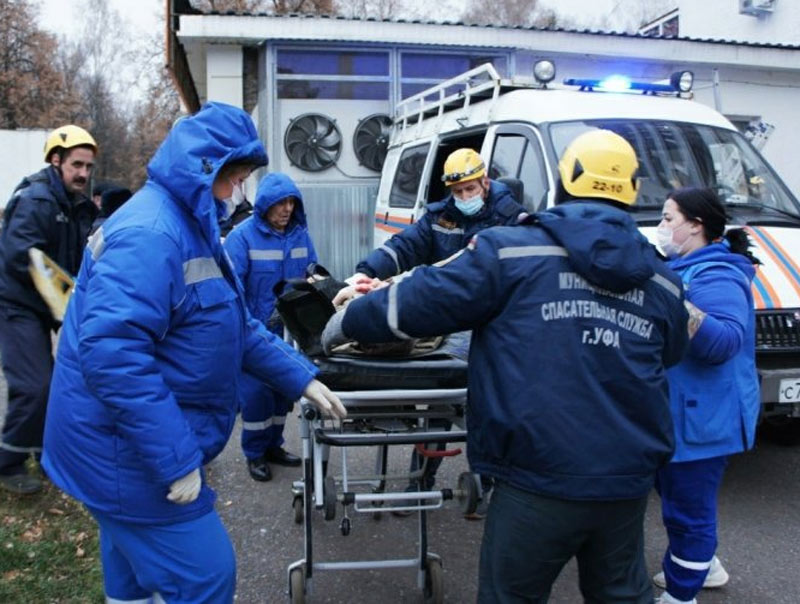 В Башкирии пожилая женщина  упала с четвертого этажа