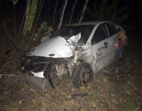 В Башкирии погиб водитель, опрокинувшийся с недействующего моста в кювет