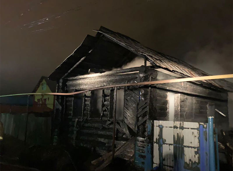 В Башкирии в собственном доме сгорел 45-летний мужчина