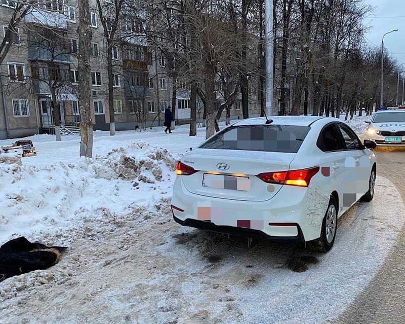В Башкирии молодой водитель сбил пешехода