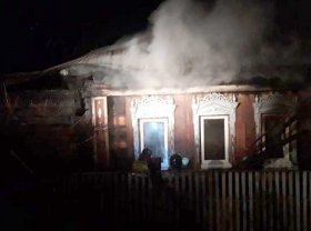 В Башкирии многодетная семья едва не погибла в пожаре